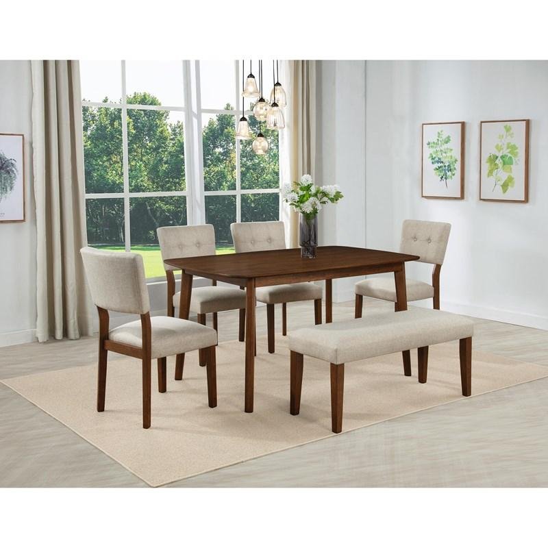 Gregory 6-Piece Standard Height Dining Set