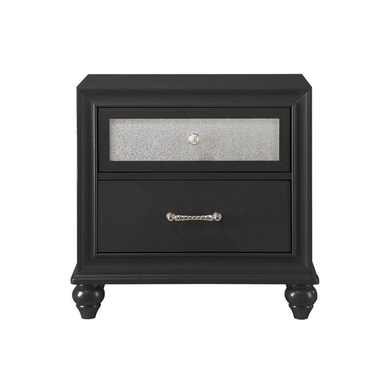 LILA NIGHT STAND BLACK