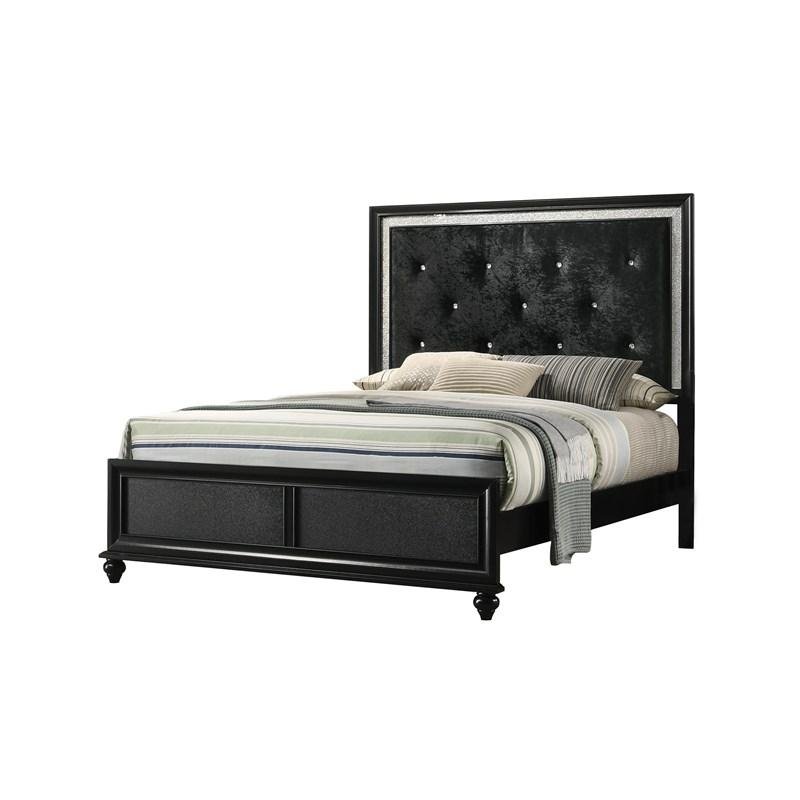 Lila B4398 Full Bed - Black