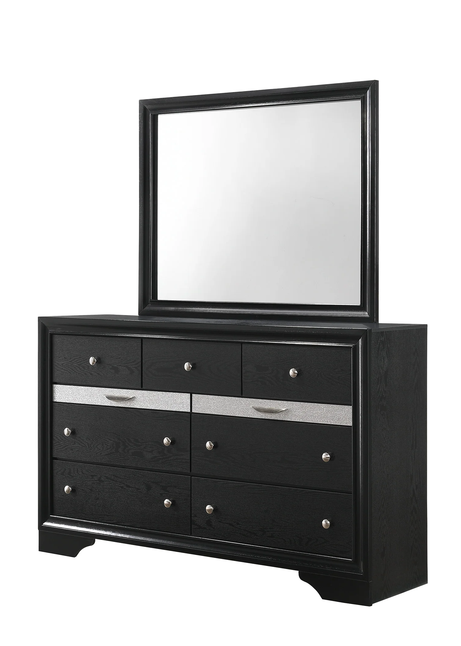 REGATA DRESSER BLACK/SILVER