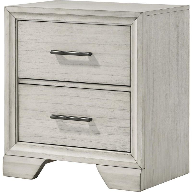 JAYMES NIGHT STAND WHITE MIST