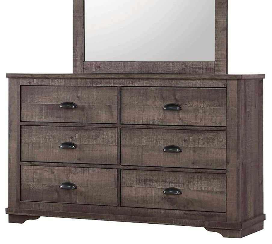 CORALEE DRESSER GREY/Brown