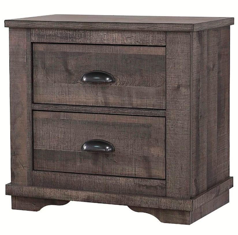 CORALEE NIGHT STAND GREY/Brown