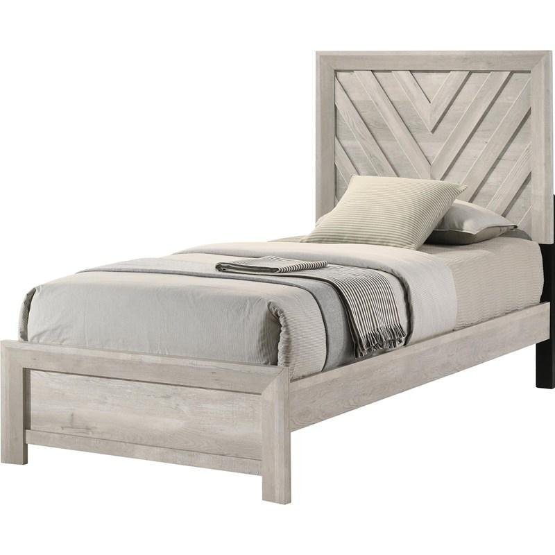Valor B9330 Twin Bed - White